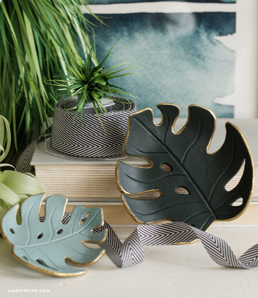 DIY : Coupelle Monstera tropicale