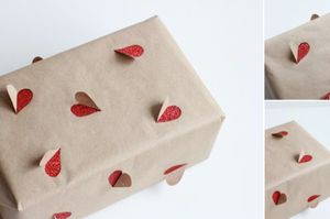 Emballage cadeau pour Valentins